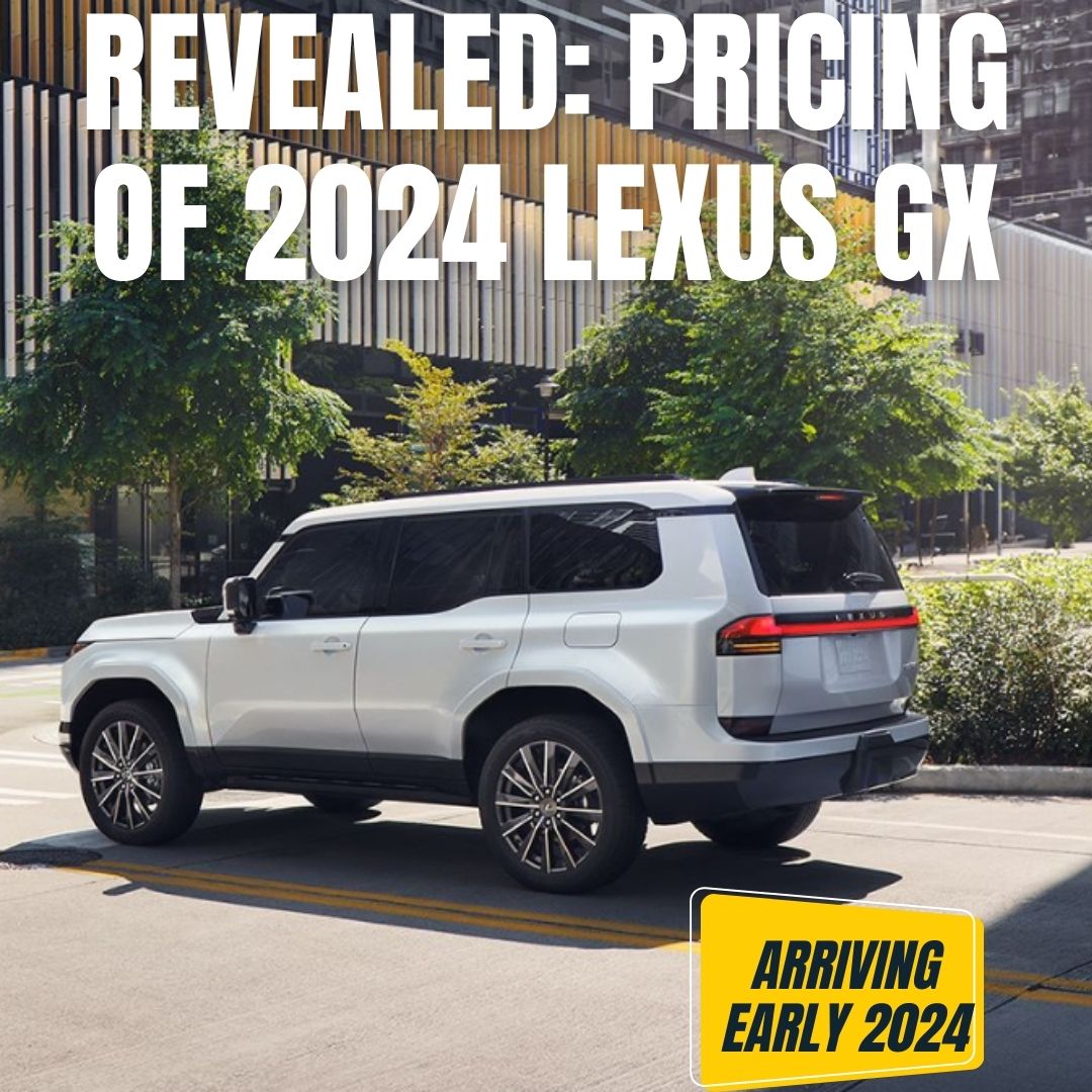 Pricing Of 2024 Lexus GX