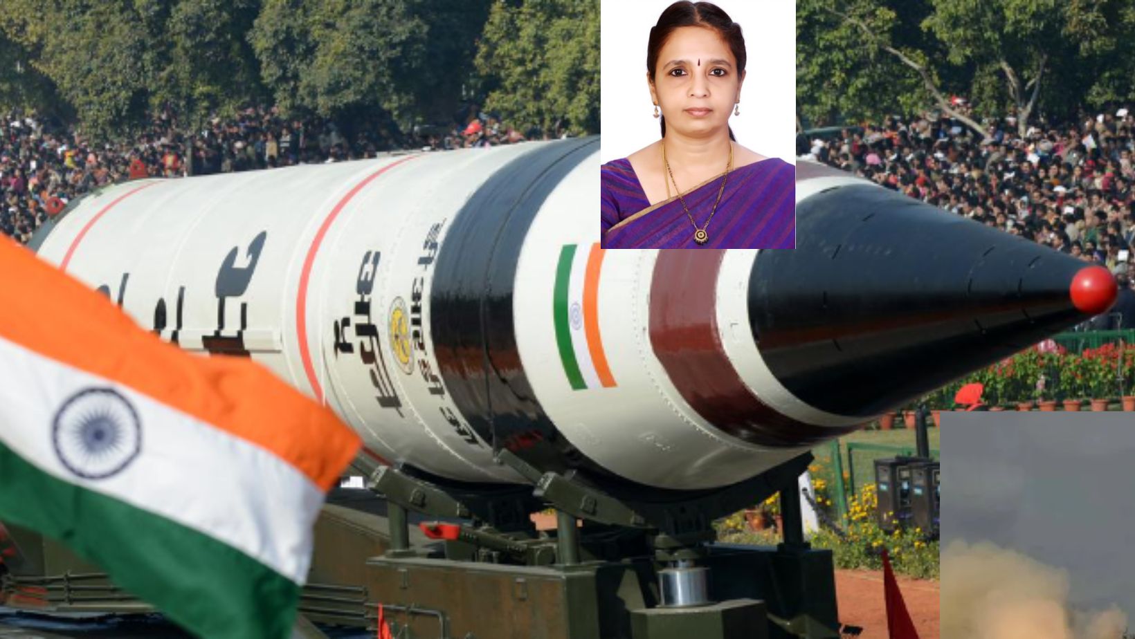 R Sheena Rani Agni 5 missile